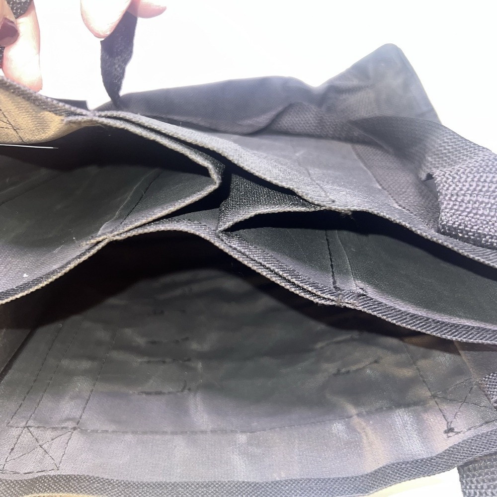 Vintage Lead's Picnic Tote Bag Black At&T Branded Several Pockets And Pouch - Picture 12 of 16